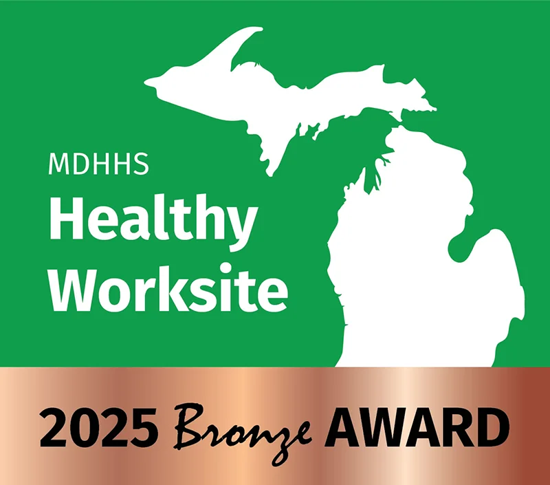 MDHHS Healthy Worksite 2025 Bronze Award